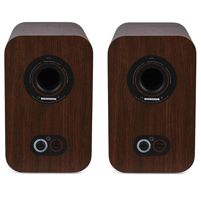 NuPrime Omnia Mini Set - Q Acoustics 3030i Walnut - QED XT25 3M. Hi-Fi Müzik Sistemi